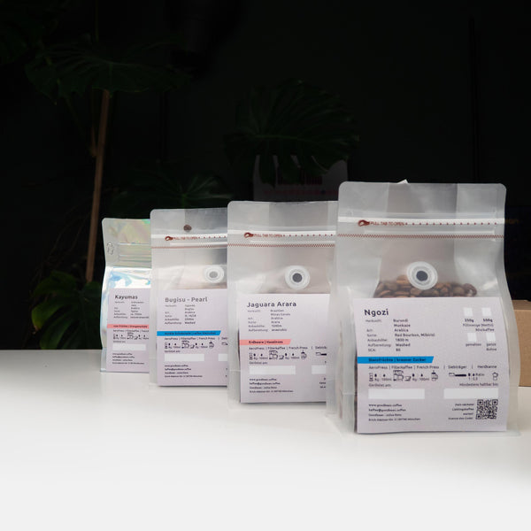 ESPRESSO im Advent 2025 | 4 x 250g | Special Sorten & Röstungen | 🎄 Limitierte Edition