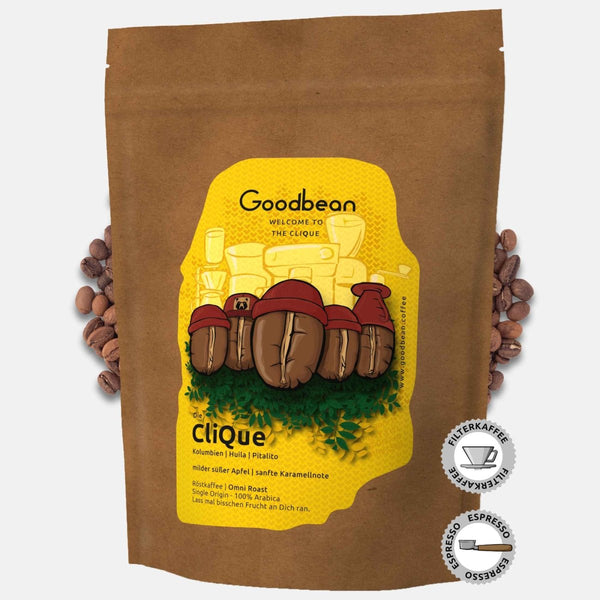 Die Clique | Kaffee, Espresso & Vollautomat | Omni Roast - Goodbean - Goodbean  | Kolumbien