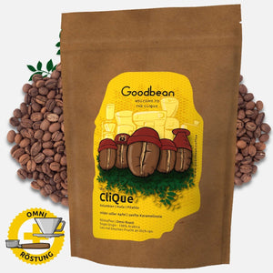 Die Clique | Kaffee, Espresso & Vollautomat | Omni Roast - Goodbean - Goodbean | Kolumbien | Bester Einsteigerkaffee