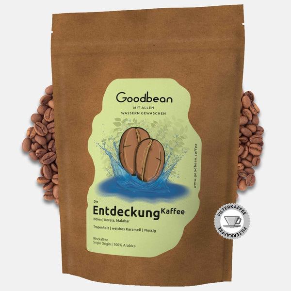 Die Entdeckung | Kaffee - Goodbean - Goodbean - Säurearm - Malabar Monsooned