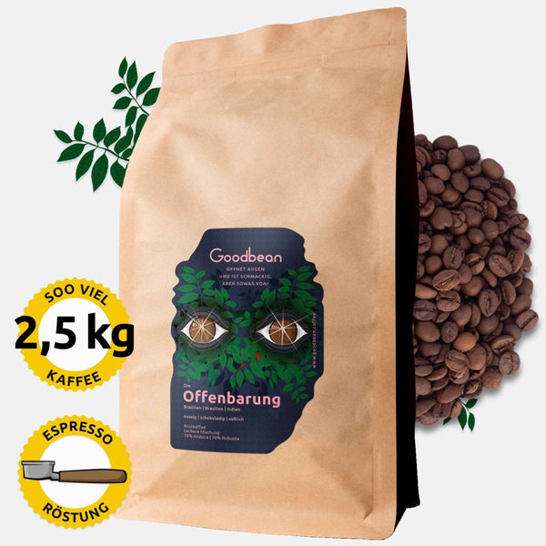 Die Offenbarung | Espresso & Vollautomat - Goodbean.coffee - Goodbean | House Blend | Speciality Coffee - Kaffee Bohnen