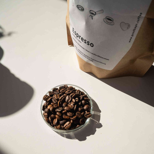 Goodbean.coffee's dunkelste Röstung. Quasi ein Hauch von Italien nur in Specialty Coffee Qualität. Dunkelste Goodbean Röstung