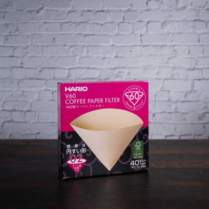 Papierfilter 02 - Hario - Spitzfilter - 40 Stück - Goodbean