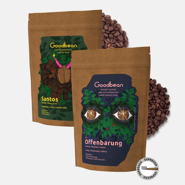Probierset / Kaffeetasting - Bohnen für den Vollautomat | Vollautomat - Goodbean - Goodbean
