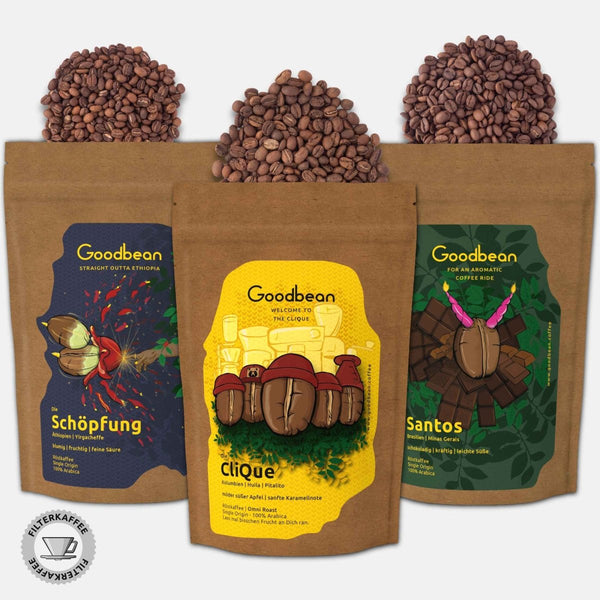 Probierset / Kaffeetasting - Flavor Mix | Filterkaffee - Goodbean - Goodbean