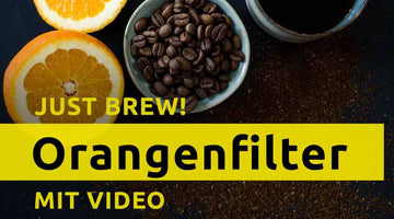 Der Orangenfilter - Kann durch eine Orange Kaffee gefiltert werdern?