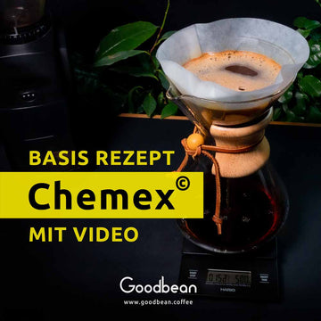 Chemex - Karaffe plus Filterhalter - Zubereitung - Goodbean