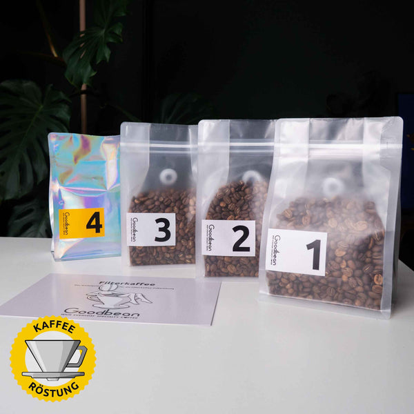 KAFFEE im Advent 2025 | 4 x 250g | Special Sorten & Röstungen | 🎄 Limitierte Edition