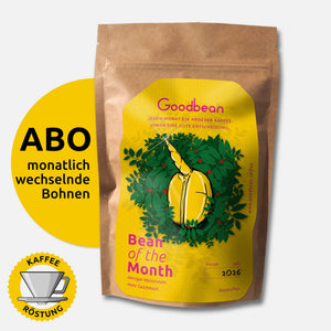 Bean of the month - ABO | monatlich wechselnder Spitzenkaffee