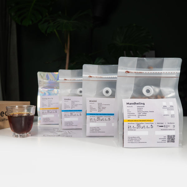 KAFFEE im Advent 2025 | 4 x 250g | Special Sorten & Röstungen | 🎄 Limitierte Edition