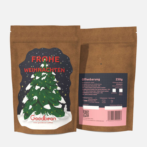 Weihnachtskaffee - Dein Lieblingskaffee mit dem Weihnachtsetikett