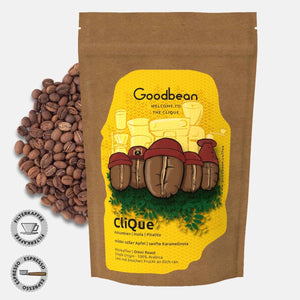 Die Clique | Kaffee - Goodbean
Speciality Coffee - Kaffee Bohnen - Bester Einsteigerkaffee