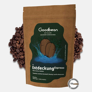 Die Entdeckung Espresso von GOODBEAN: Malabar Monsooned, einer der säureärmsten Kaffees der Welt – kräftig, mild & perfekt