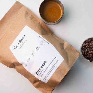 Goodbean.coffee's dunkelste Röstung. Quasi ein Hauch von Italien nur in Specialty Coffee Qualität. Dunkelste Goodbean Röstung