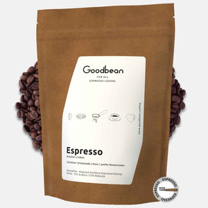 Goodbean.coffee's dunkelste Röstung. Quasi ein Hauch von Italien nur in Specialty Coffee Qualität. Dunkelste Goodbean Röstung