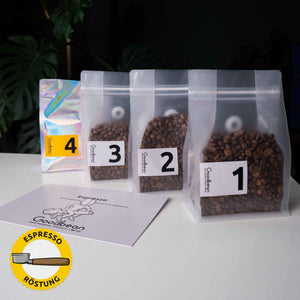 ESPRESSO im Advent 2025 | 4 x 250g | Special Sorten & Röstungen | 🎄 Limitierte Edition - Goodbean - Goodbean