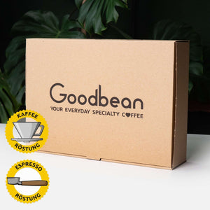 Geschenkbox | 4 x 250g | Espresso ( Vollautomat ) oder Filterkaffee - Goodbean - Goodbean