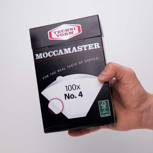 Moccamaster Kaffeefilter Nr. 4 - weiß - 100 St.