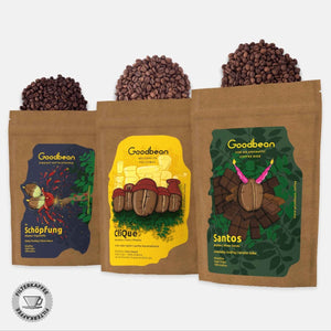 Probierset / Kaffeetasting - Flavor Mix | Filterkaffee - Goodbean
Speciality coffee - Kaffee Bohnen