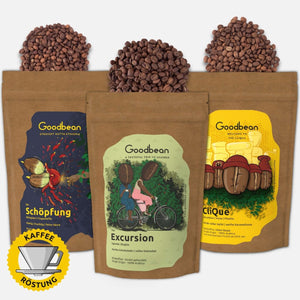 Probierset / Kaffeetasting - floral / fruchtig | Filterkaffee - Goodbean - Goodbean