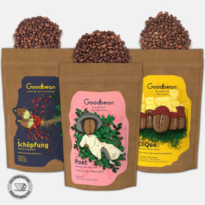 Probierset / Kaffeetasting - floral / fruchtig | Filterkaffee - Goodbean - Goodbean