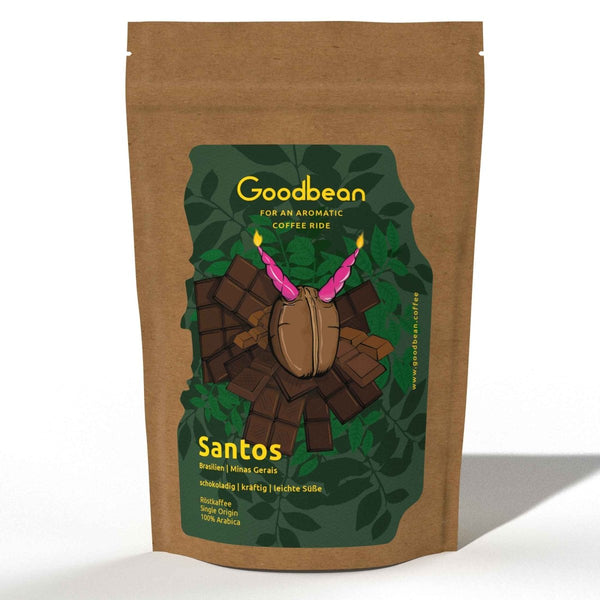 Santos | Kaffee, Espresso & Vollautomat | Omni Roast - Goodbean
Speciality Coffee - Kaffee Bohnen - Brasilien - klassisch