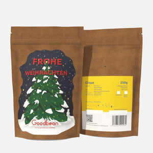 Weihnachtskaffee - Dein Lieblingskaffee mit dem Weihnachtsetikett - Goodbean - Goodbean