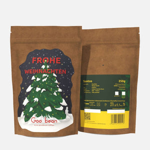 Weihnachtskaffee - Dein Lieblingskaffee mit dem Weihnachtsetikett - Goodbean - Goodbean