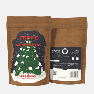 Weihnachtskaffee - Dein Lieblingskaffee mit dem Weihnachtsetikett - Goodbean - Goodbean