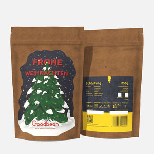 Weihnachtskaffee - Dein Lieblingskaffee mit dem Weihnachtsetikett - Goodbean - Goodbean