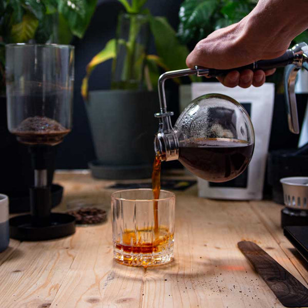 Hario - Coffee Syphon "Technica" 5 Cup - Kaffee Syphon oder Vakuumbereiter - Kaffeezubereitung wie aus dem Labor