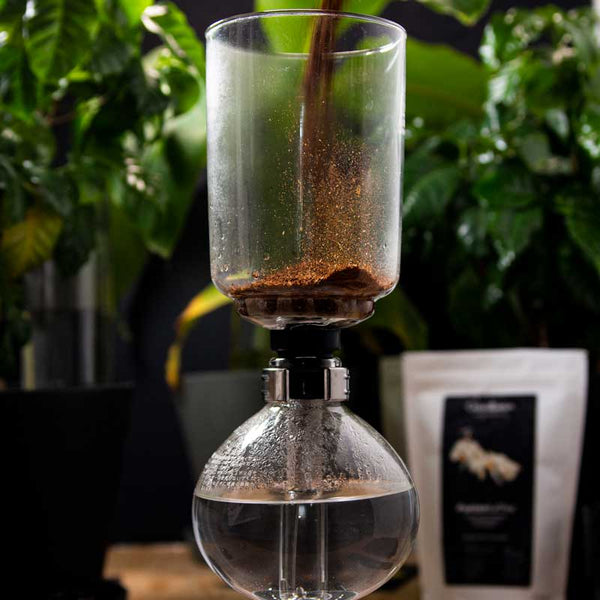 Hario - Coffee Syphon "Technica" 5 Cup - Kaffee Syphon oder Vakuumbereiter - Kaffeezubereitung wie aus dem Labor